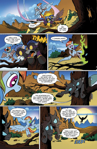 Illustration for article titled It's Dash Vs. The Shadowbolts In Chapter One Of The Guardians Of Harmony Comic Book